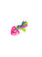 Pet Interest Tpr Toy Heart Σχοινί Παιχνίδι για Κουτάβι 1τμχ
