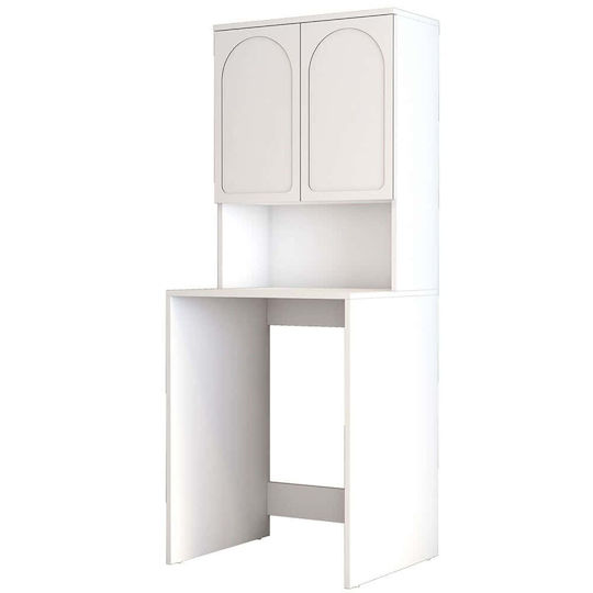 Hanah Home Ντουλάπι Μπάνιου Πλυντηρίου 70x60x183.5cm Λευκό