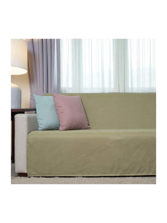Cotone Cozy Ριχτάρι Διθέσιου Καναπέ Βελουτέ 180...