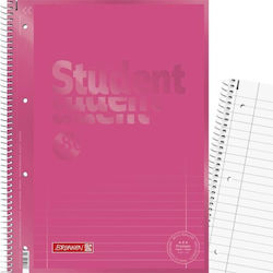 Brunnen Spiral Ruled Notebook A4 160 Paper Sheets