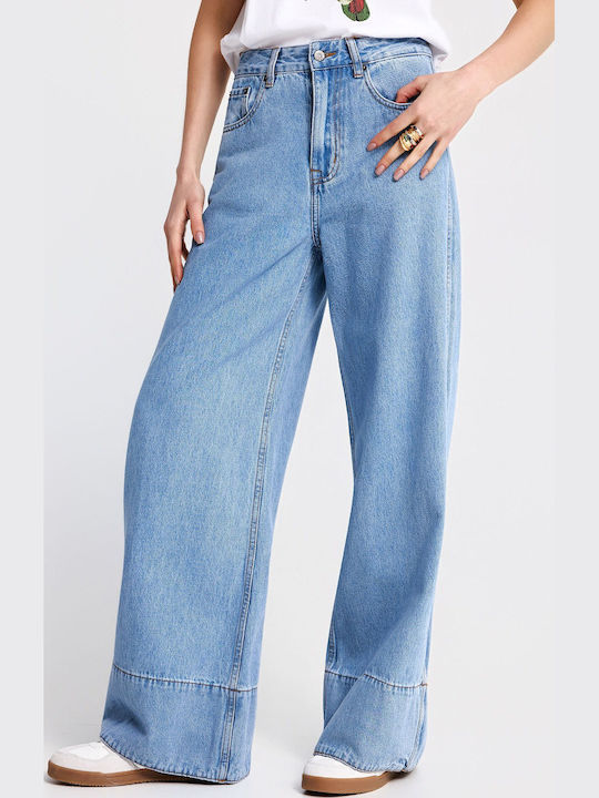 Γυναικείο Jean Παντελόνι Καμπάνα Mid Rise