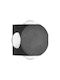 V-TAC Wall Lamp with Integrated LED and Natural White Light Black 50cm