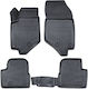 Set Față și Spate Covoare Auto 4 Bucăți Pentru Citroen C4 Negre