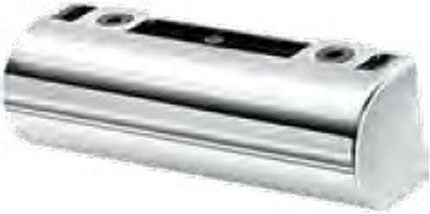 Ποδαράκι Πλαστικό Επίπλου Ms Va 220-01 Χρωμέ 12cm X 4cm