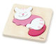 Wooden Kids Puzzle for 3+ Years 5pcs Viga Toys