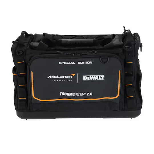 DEWALT Mclaren Τσάντα Ώμου Αδιάβροχη Μαύρη 55.58lt
