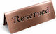 Stand Inox Rezervat Bronz 12x5cm Ky-71 Inox