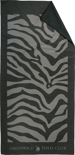 Greenwich Polo Club Microfiber Towel Body 280g/m² Double-Sided Black 170x80cm