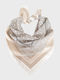 Boss Damen Seiden Schal Beige