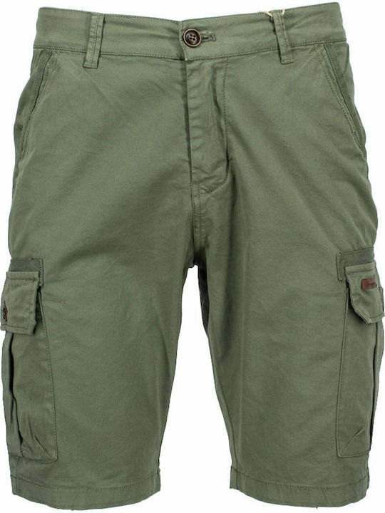 Freeman Clothing Men's Cargo Khaki Shorts