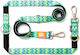 Max & Molly Dog Leash/Lead Strap Vintage Small In Green Colour