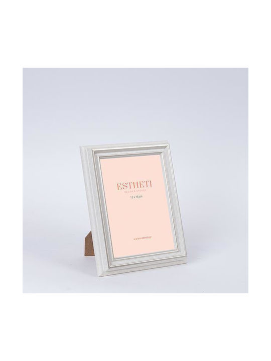 Plastic Photo Frame With White Frame 6 Pieces