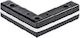 Dreamwell Plastic Furniture Leg 14x14x4cm Silver