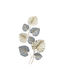 Marhome Gold Wall Decor Made of Metal 76.2x3.8x43.2cm