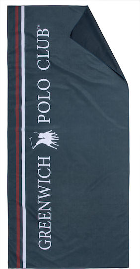 Greenwich Polo Club Mikrofasertuch Körper 280g/m² Doppelseitig Blau 170x80cm