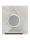 Bathroom Mirror Led Touch Gold Mirrorlux Selene S-4676g Round Frame Diameter 600mm Gold
