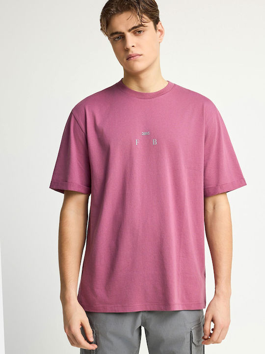 Funky Buddha T-shirt Μωβ