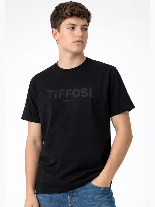 Tiffosi T-Shirt Schwarz