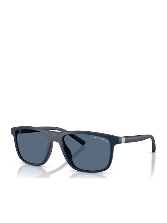 Armani Exchange Мъжки Слънчеви Очила с Тъмносин...