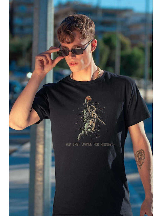 Notis Brand T-shirt Μαύρο