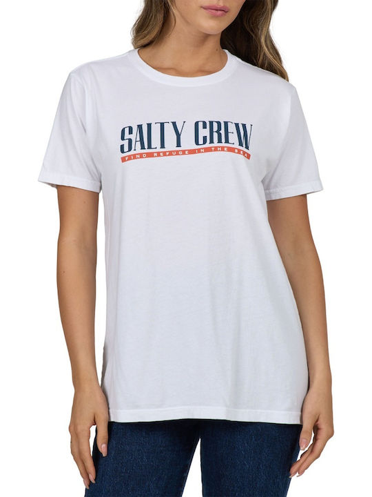 Damen T-shirt Weiß