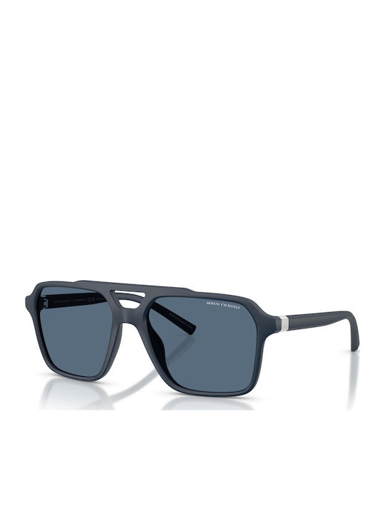 Armani Exchange Мъжки Слънчеви Очила с Тъмносин...