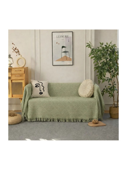 My Home Luxury Calobre Three-Seater Sofa Throw ...