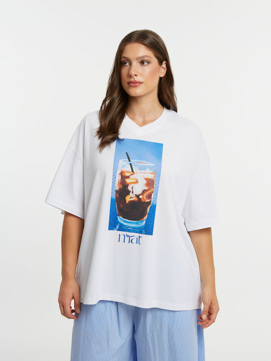 Γυναικείο T-shirt Λευκό