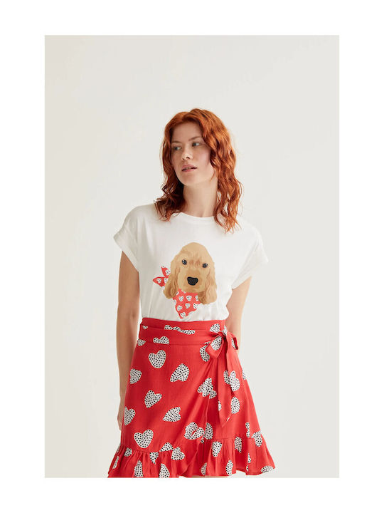 Γυναικείο T-shirt Λευκό