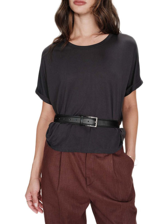 Grace & Mila Women's Blouse Dark Gray