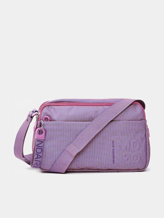 Mandarina Duck Stoff Damen Handtasche Schulter Lila