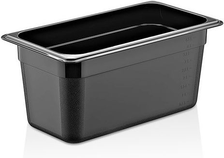 Culinaro Polypropylen Gastronorm Pfanne 1/3-150 325x176x150 Mm 5,3 L Schwarze