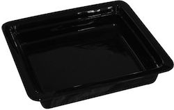 Gastronorm Buffet Tray Porcelain Culinaro Gn 2/3-60 325x354x60mm 2.5lt Black