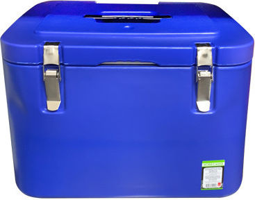 Raki Thermischer Kommerzielle Lebensmittelbehälter 42l 52x38x34cm Blau