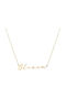 Halskette Name aus Gold 14K