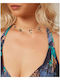 Rock Club Blue Necklace