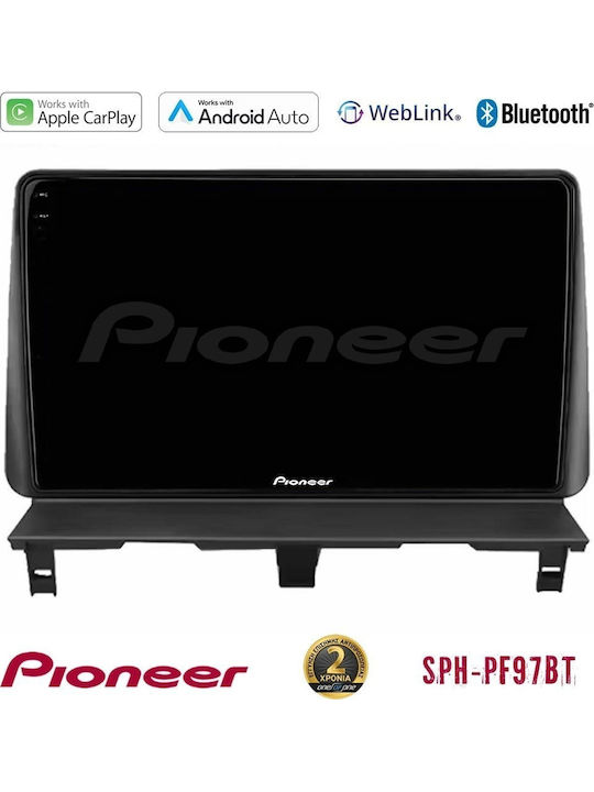 Pioneer Car Audio System for Peugeot Partner Citroen Berlingo 2002-2008 Bluetooth USB AUX WiFi GPS Apple CarPlay Android Auto with 9" Touch Screen