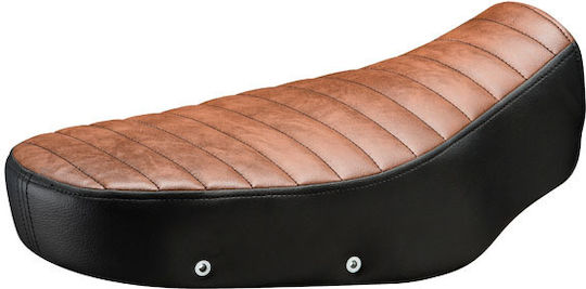 C-racer Σέλα Μοτοσυκλέτα Yamaha '16 '21 Xsr 700 Καφέ Scrambler Seat Brown Pleated