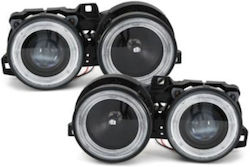 Φανάρια Εμπρός Bmw E30 1982-1994 Μαύρα Χωρίς Λάμπες Η7 Σετ 2τμχ Oem Φανάρια Εμπρός Bmw E30 1982-1994 Μαύρα Χωρίς Λάμπες Η7 Σετ 2τμχ Oem