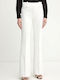 Damen Stoffhose in Ecru