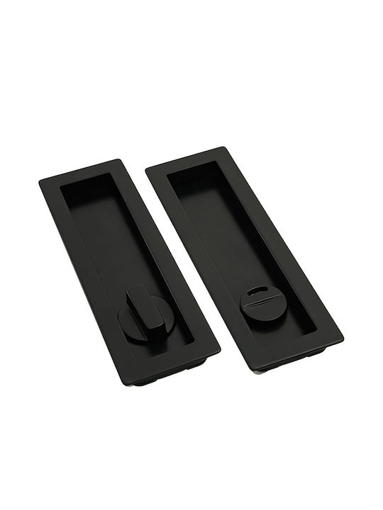 Convex Σειρά 1507zsaf-s19s19 Χούφτα Πόρτας Μαύρη 50mm 1507ZSAF-S19S19