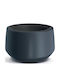 Iliadis Heos Plant Pot Plastic Gray 34x34x20cm