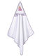 Greenwich Polo Club Baby Kapuzen-Badetuch Baby Essential Rosa 80x80cm