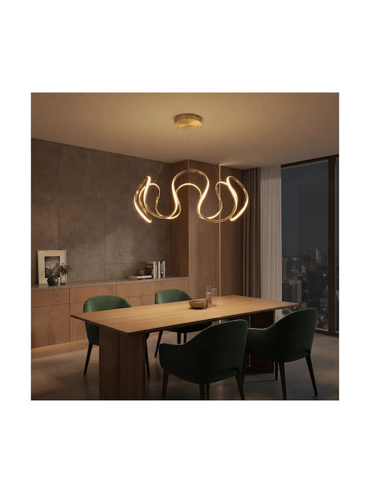 kelvo Tarantula Ceiling Light Gold LED With Adj...