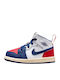 Air  1 Mid Kinder Sneaker Hoch Mehrfarbig