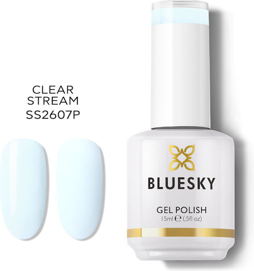 Bluesky Полутрайно Лак За Нокти Clear Stream 15мл