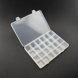 Acrylic Storage Box 19x13cm Glass Weaving Box