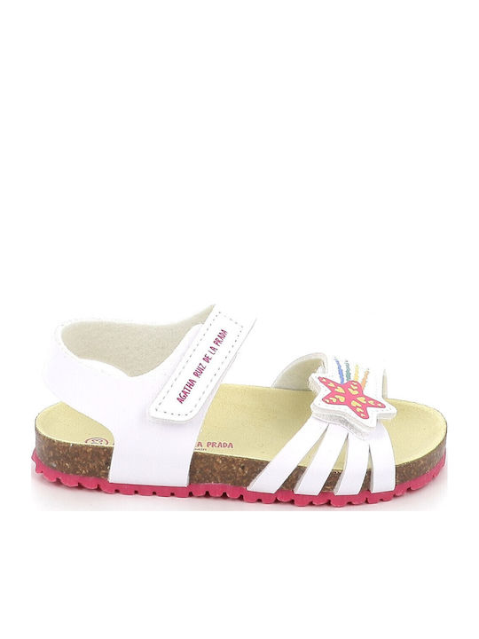 Kids' White Sandals
