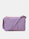 Fabric Women's Shoulder Crossbody Bag Lilac
