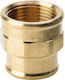 Racor Conector De Conductă De Reducere Din Alamă Cu Filet Interior Viega 3/4" X 1/2"